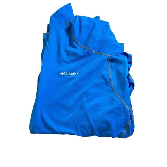 Columbia Mens Blue Omni-Shade Thumbhole 1/4 Zip Long Sleeve Shirt 2XL - Picture 3 of 14